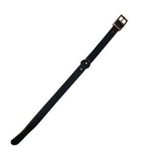 Recycling Halsband Biothane/schwarz