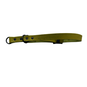 Zugstopp Halsband 2,5cm Fettleder/“Anaconda“